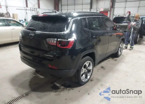 2020 Jeep Compass Limited 4X4 из США, поврежденный, VIN 3C4NJDCB7LT240340